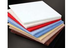 China Diffusers Ceiling Rockwool Material Theater Polyester Acoustic Foam 2420 * 1220 mm supplier
