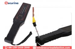 China Adjustable Sensitivity Security Metal Detector Wand High Sensitive Scanner Tool supplier