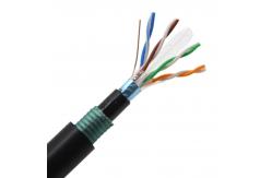 China 23AWG Armored Lan Cable Jelly Filled Cat5e Cat6 Cat6A Cat7 Cat8 supplier