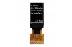 China 0.5 Inch OLED Display Module 88x48 Pixels Passive Matrix With I2C Interface supplier