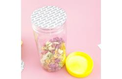 China 600ml Capacity butter Round Plastic Screw Top Containers BPA Free supplier