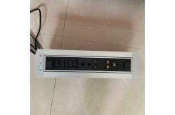 China Desktop Socket Flip Up Power Outlet / Electrical Plug Socket For Conference Room supplier