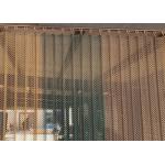Customized 1.2MM Wire Chain Link Screen Curtain In Restaurants Cafes for sale