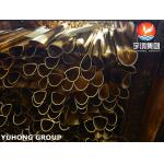 Irregular Shaped Tube Copper Plumbing Tube Decorative Copper Tube for sale
