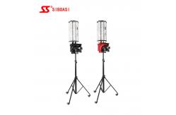 China S3025 Shuttlecock Badminton Feeder Machine Beginner Level Speed Adjustable supplier