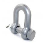 7/8 WLL 6.5 Tonne D Shackle Nut Bolt Type , Heavy Duty D Shackle for sale