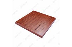 China Gymnasium Perforated Wood Acoustic Panels Sound Absorbing Perforated Mdf Panels supplier