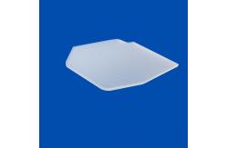China Special Shaped Quartz Glass Plate Frosted Fused Quartz Glass Sheet supplier