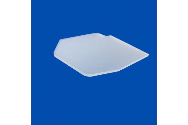 Special Shaped Quartz Glass Plate Frosted Fused Quartz Glass Sheet