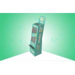 Dropping Pocket POP Cardboard Display Stands 4 Columns To Promoting Surprise Toys for sale