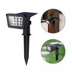 Adjustable 250LM LED Solar Landscape Light for sale