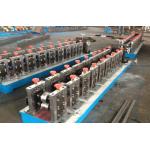 Galvanized Cold Steel Sheet PU Shutter Door Rolling Form Machine PLC Control System for sale