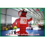 Big Red Inflatable Lobster for Advertising Decoration / Giant Artificial Lobster Model for sale