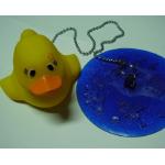 Non Phthalate Pvc Bathtub Water Stopper  , Toybathtub Drain Stopper With Rubber Duck