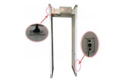 China 12W Walk Through Metal Detector Adjustable Sensitivity With 33 Detecting Zones supplier