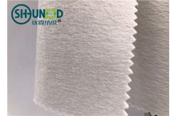 China 100% Wool Tie Interlining Fabric Plain Weave Woven Eco Friendly For Bag supplier