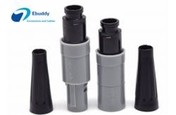 China Lemo PAG PRG Plastic Circular Connectors 4pin For Blood Oxygen Probe supplier