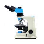 High Precision Digital Polarizing Microscope 20x / 40x Objective Transmit 6V 20W Halogen Lamp for sale