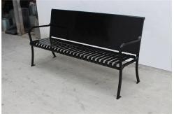 China Decorative Advertising Customized Outdoor Furniture Bench For Public Garden Street supplier