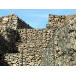 4mm Stone Cage Wire Mesh Woven Into Honeycomb Or Twisted Shaped