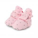 Wholesale cheap Cotton fabric stars print fancy cute toddler boy girl baby booties
