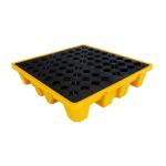 200L Poly Spill Containment Pallet 55 Gallon Drum Spill Containment Yellow