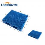 Blue Euro HDPE Plastic Pallets Nestable Heavy Duty Plastic Skids for sale