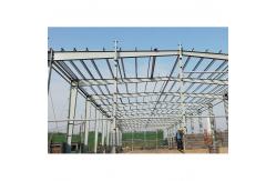 China DIN Design Standard Prefabricated Steel Structure Building With High Strength supplier