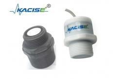 China Waterproof NPT PTFE RS485 Output Ultrasonic Water Level Sensor Low Power Consumption supplier