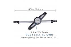 China Aluminum Universal Car Headrest Mount For Apple IPad 4.5inch 10inch Width supplier
