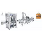 High Tech Fully Automatic Bottle Filling Machine High Efficiency With Safe Design for sale