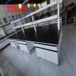 Non-welded Linear Handle Chemistry Modular Lab Bench Manufacturer  with Multi-Functional Socket and Rectangular Design for sale