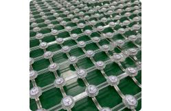 China T20-1L Transparent Led Mesh Display Outdoor SMD3535 For Building Surface supplier