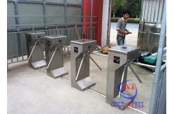 China Nfc Cards Theme Park Tripod Turnstile Gate Passenger Reader For Counter Entrance supplier