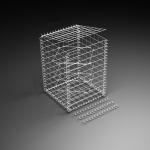 Iron Galvanised 50 X 50mm Welded Mesh Gabion for sale