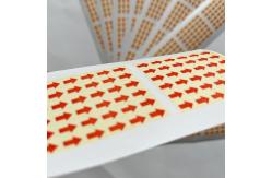 China Custom Printing Matte Thick Textured Paper Candle Sticker Labels supplier