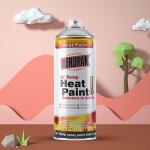 High Heat Resistant Spray Paint 400ml Aeropak High Temp Aerosol for sale
