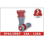 Three Phase CEE Industrial And Multiphase Power Plugs And Sockets for sale
