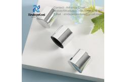China Factory Cosmetic Packaging Plastic Custom Reusable Screw Lip Metal Screw Cap supplier