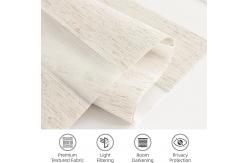 China 100% Polyester Zebra Window Blinds Fabric Blackout Double Layer Zebra Fabric supplier