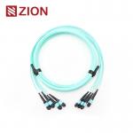 48F(4x12) MPO OM3 Fiber Optic Turnk Cable for sale