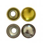 Polished Tinplate Aerosol Can Dome 45-70mm Diameter for sale