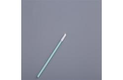China High Absorbency Cleanroom Foam Swabs , Lint Free Cleaning Swabs Flexible Beveled Head supplier