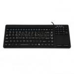 Medical Silicone Keyboard With Touchpad And Numeric Keypad In USB Interface