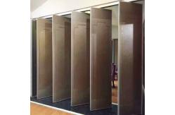 China Sound Proof Sliding Folding Partition Malaysia / Interior Mobile Operable Wall Systems supplier