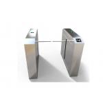 Flow Access Control Turnstile Barrier Gate Fingerprint Face Recognition System With Single Arm