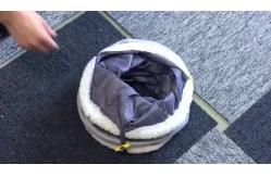 China Portable Collapsible 2 Way Mesh Cat Tunnel supplier