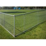 Hot Dipped Galvanized 50x50mm Chain Link Fence For Rural Fencing for sale