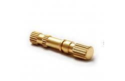 China Precision Metal Spare Parts , CNC Machine Mechanical Parts Deburring Chrome Plating supplier