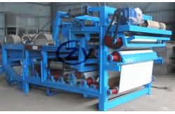 China Dewatering Cassava Flour Processing Machine / Fiber Belt Press Machinery supplier